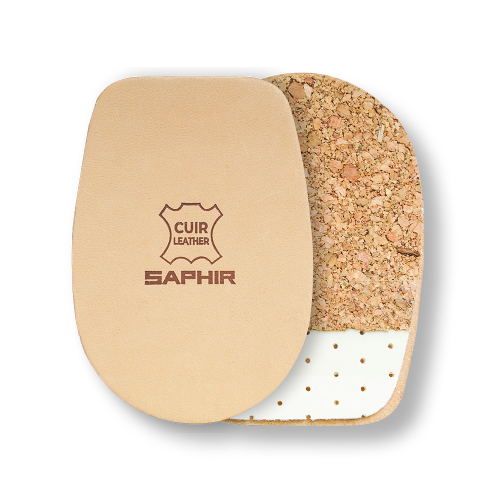 사피르 프리미엄 양가죽 코르크 키높이 깔창 1cm / 로퍼 구두 힐패드 뒤꿈치깔창